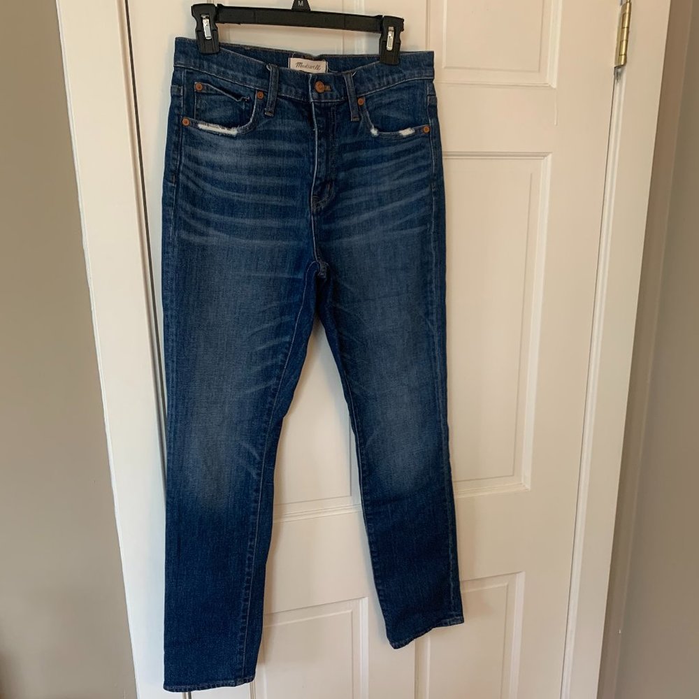 Madewell Highrise Slim Boyjean - size 26